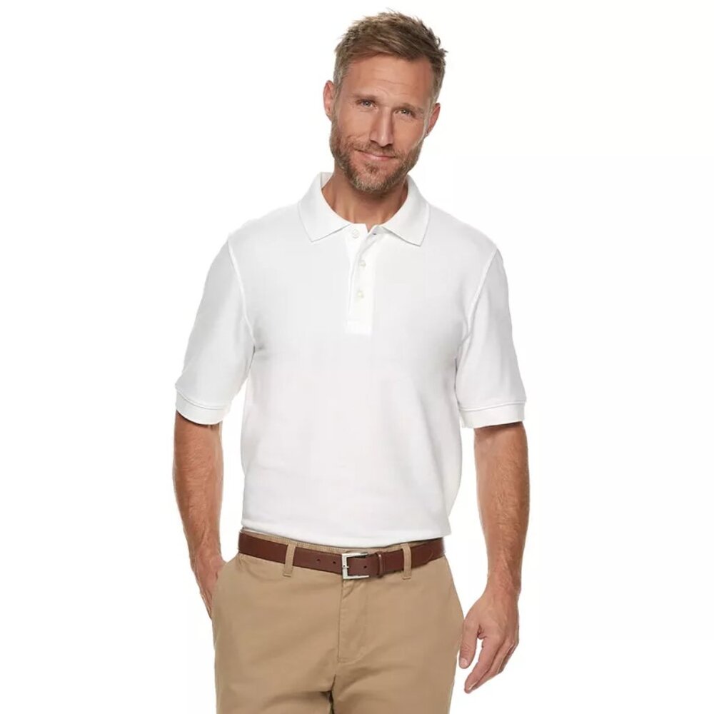 Men's Croft & Barrow® Easy-Care Pique Polo